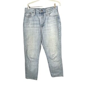 Madewell Women's Jeans Size 30 The Curvy Perfect Vintage Jean Light Wash